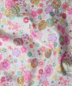 和風39(燙金)-流水繡球(金)