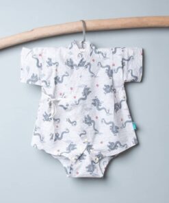 包屁-甚平紗布衣-訂製 和風38