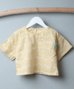 皮蛋6分袖上衣-訂製 幾何22-紗