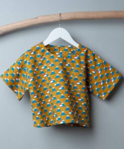 皮蛋6分袖上衣-訂製 和風4