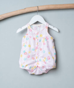 無袖包屁衣-訂製 幾何41-紗