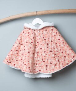 防寒絨毛斗篷-訂製 和風13vs雪花毛