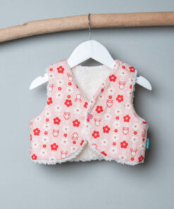 (四合釦)精靈背心-訂製 和風27vs雪花毛