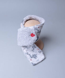 保暖防寒鈕釦圍巾- 現貨 和風38vs雲朵灰