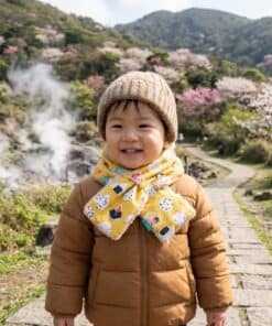 絨毛脖圍和風35vs大地黃