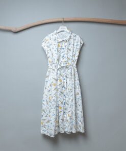 雲淡風輕抽繩淑女洋-訂製 自然11