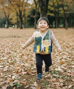 (四合釦)精靈背心-訂製 名29vs雪花毛