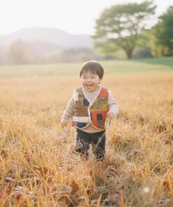 (四合釦)精靈背心-訂製 名27vs雪花毛