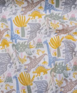 自然36(極細)-恐龍森林(白底)