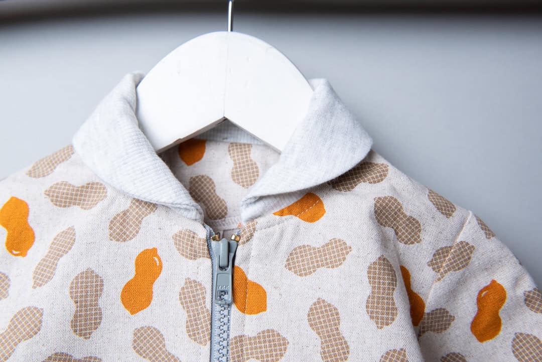 微領拉鍊輕外套-訂製 自然33(帆) 16 微領拉鍊輕外套-訂製 自然33(帆):圖片 4