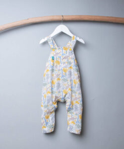 包屁鬆緊吊帶(長褲)-訂製 自然36