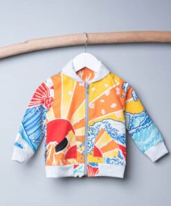 防曬輕外套-微領拉鍊-訂製 和風11