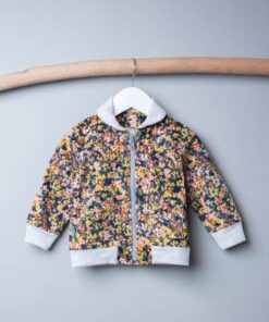 防曬輕外套-微領拉鍊-訂製 花78