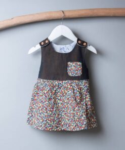 口袋洋裝-現貨  70、90cm