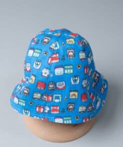 雙面漁夫帽-現貨 交通11 47cm