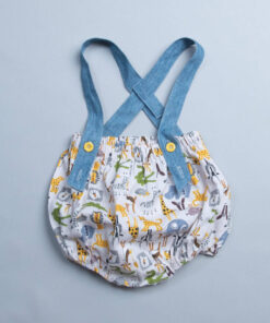 燈籠吊帶短褲-訂製 動物37