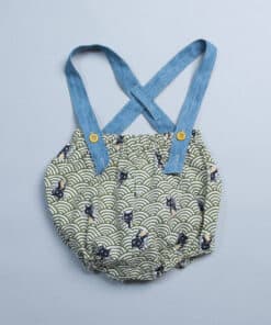 燈籠吊帶短褲-訂製 和風49