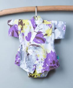 包屁-甚平紗布衣-訂製 花80