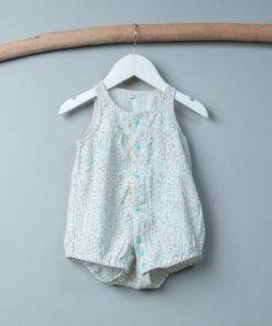 無袖包屁衣-訂製 花61-紗