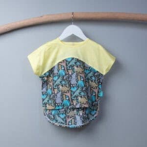 短袖上衣-訂製 自然34-輕薄1