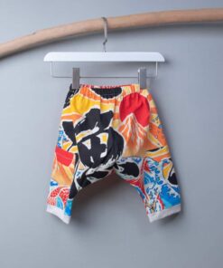 哈倫九分長褲-訂製 和風11