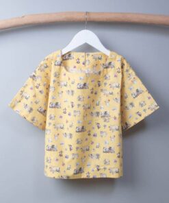 皮蛋6分袖上衣-訂製 動物40