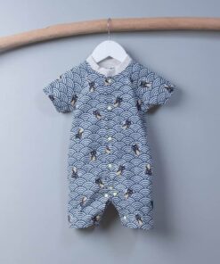 包屁連身衣(短袖)-訂製 和風48