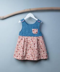 口袋洋裝-訂製 牛仔棉麻vs和風13(裙襬與口袋)