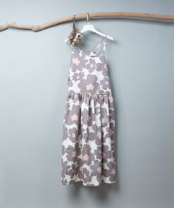 珊瑚海吊帶長裙-訂製 花85