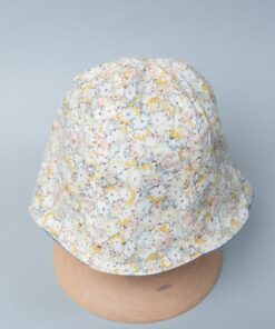 雙面漁夫帽-現貨 芥末黃花 45cm