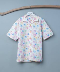 男夏威夷襯衫-和風46