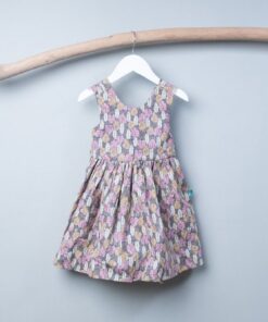 蝴蝶翩翩蓬裙洋-訂製 自然28