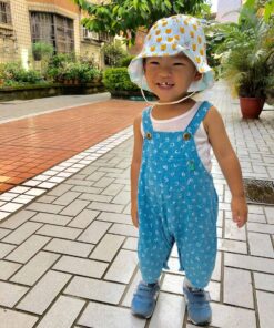 包屁鬆緊吊帶(短)褲- 幾何34