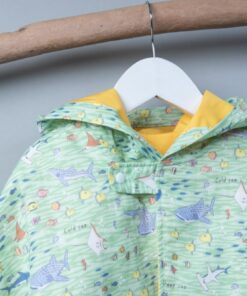 抗風防雨雙面斗篷-訂製 動物5vs黃色防水