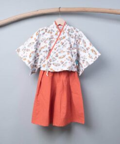 淺草振袖和服-訂製 動物38vs棉麻29