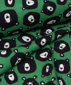 動物43(網眼)北風大熊-綠 節慶