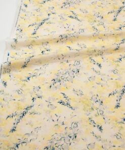 名39(細棉麻)-淡淡黃花