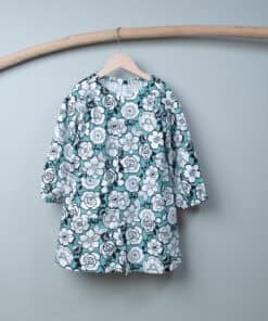 小魔女洋裝(長袖)-現貨 花90 110cm