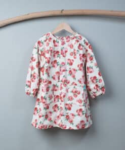 小魔女洋裝(長袖)-現貨 花91 110cm