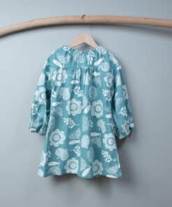 小魔女洋裝(長袖)-現貨 花92 110cm