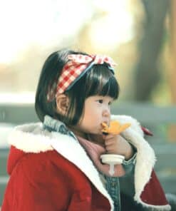 防寒絨毛斗篷-訂製 棉麻14vs雪花毛