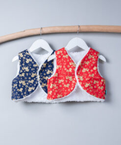 (四合釦)精靈背心-訂製 喜氣馬年 動物41 動物42