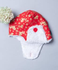 遮耳飛行帽(毛料)-訂製 動物41