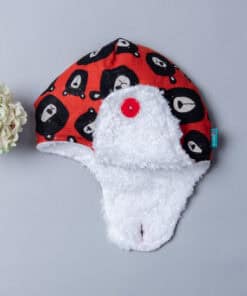 遮耳飛行帽(毛料)-現貨 動物44 52cm