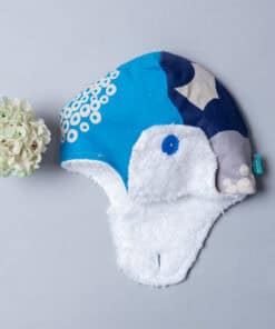 遮耳飛行帽(毛料)-現貨 名33 52cm