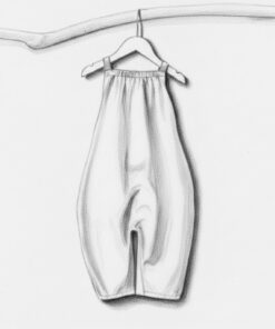 沒事別拆蝴蝶結吊帶褲-自訂花色